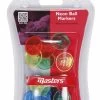 Master Neon Ball Markers - 12 Pack