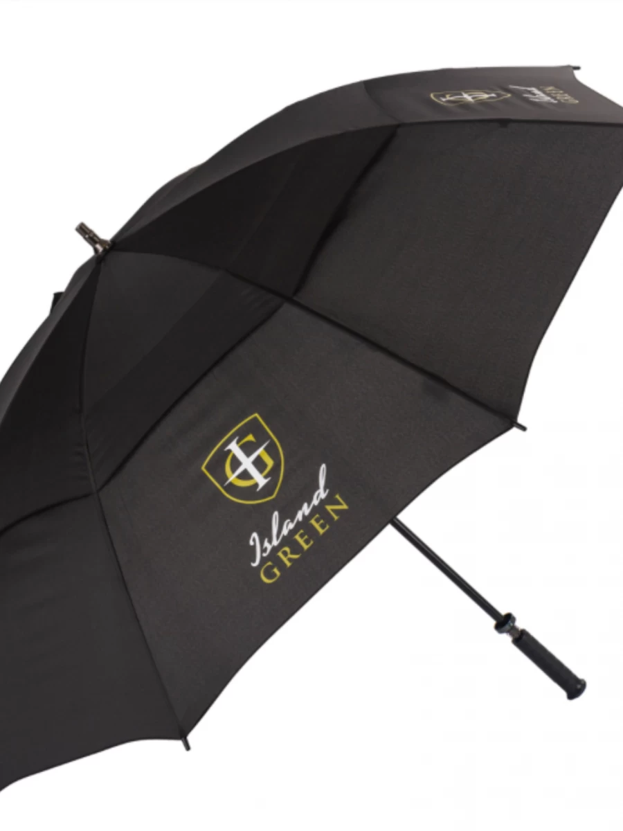 Island Green Dual Canopy Vented 62" Umbrella 1 Island Green Dual Canopy Vented 62" Umbrella