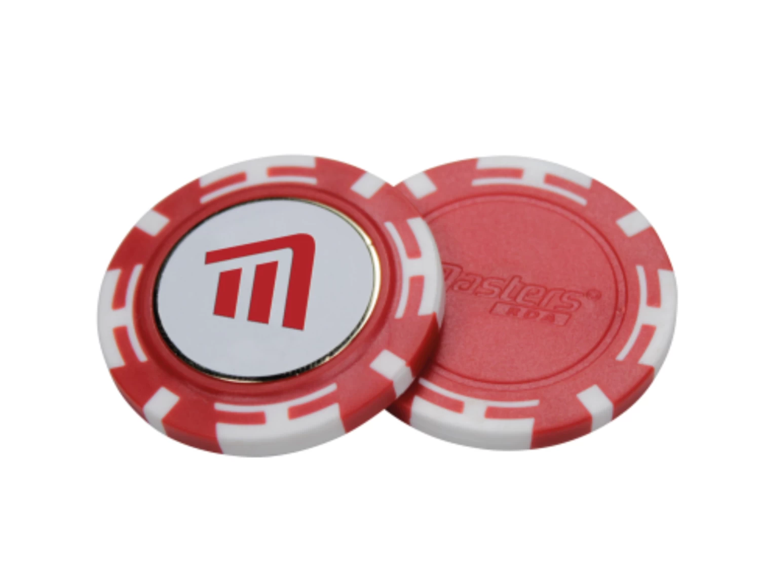 Masters Poker Chip & Magnetic Ball Marker - Black 1 Masters Poker Chip & Magnetic Ball Marker - Black