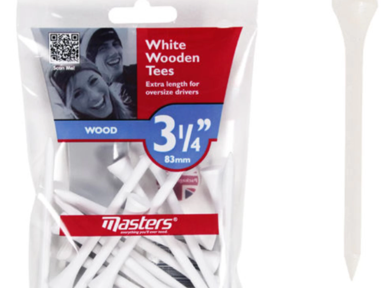 Bumpa Bag Wood Tees 3 1/4 85 Bag 1 Bumpa Bag Wood Tees 3 1/4 85 Bag