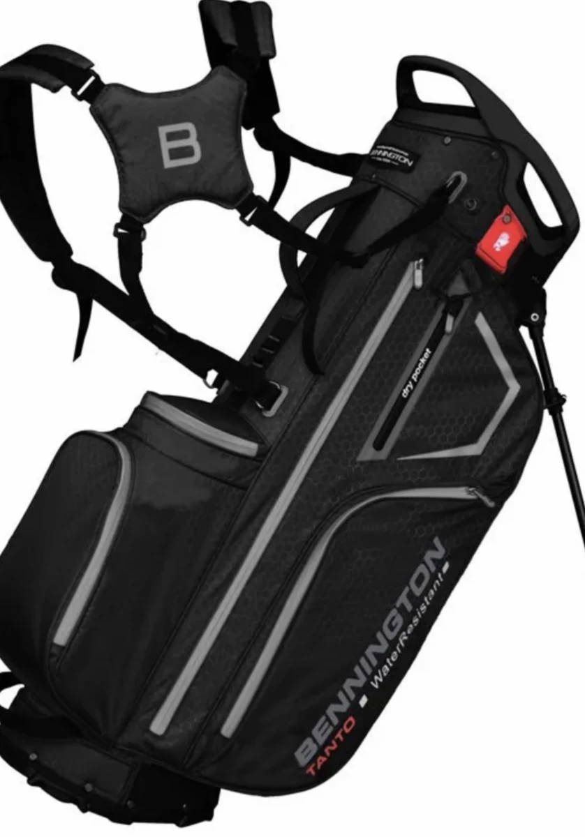 Bennington Tanto Stand Bag - Black 1 Bennington Tanto Stand Bag - Black