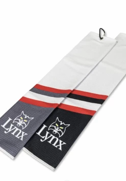 Lynx Golf Microfibre Tri- Fold Towel