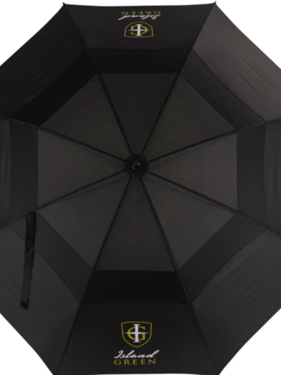 Island Green Dual Canopy Vented 62" Umbrella 2 Island Green Dual Canopy Vented 62" Umbrella - Image 2