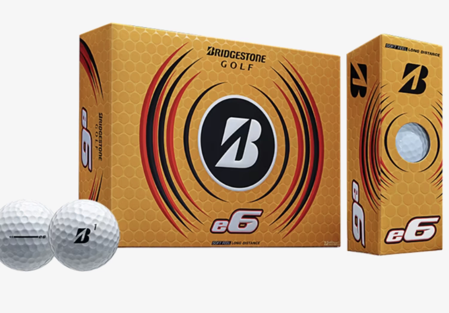 Bridgestone E6 2019 Model Golf Balls - 1 Dozen Box New 1 Bridgestone E6 2019 Model Golf Balls - 1 Dozen Box New